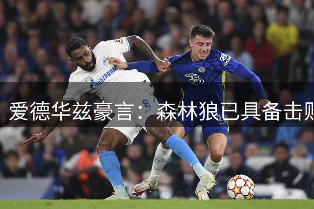 爱德华兹豪言：森林狼已具备击败雷霆马刺实力